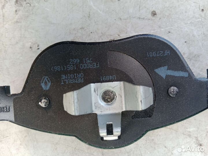 Колодки тормозные renault grand scenic 2 Megan 2