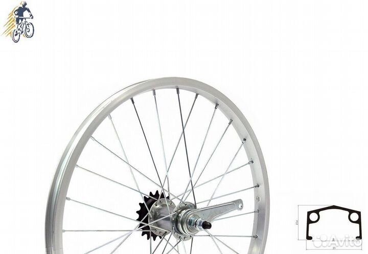 Колесо в сборе 26