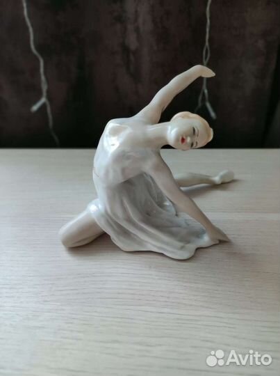 Фарфоровые статуэтки СССР балерина
