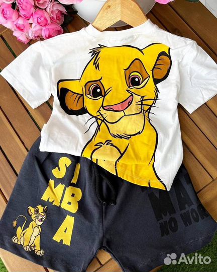 Костюм для мальчика zara simba 110