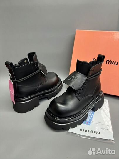 Ботинки зимние Miu Miu 5 расцветок