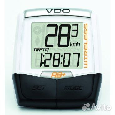 Велокомпьютер 4-1201 VDO A8+ 8 функций беспроводно