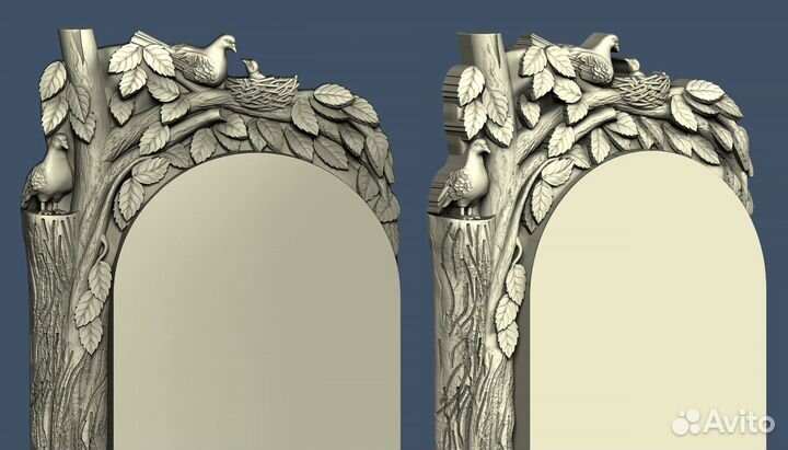 Модели памятников 3D для ритуальных агентств