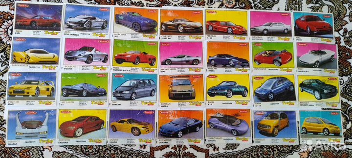 Вкладыши Turbo Super,expedition,Love Is и BomBibom