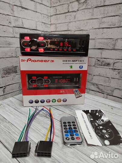 Магнитола Pioneer с блютусом