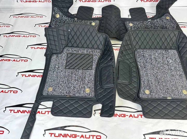 Ковры салона 3D Toyota LC Prado 150 / GX460