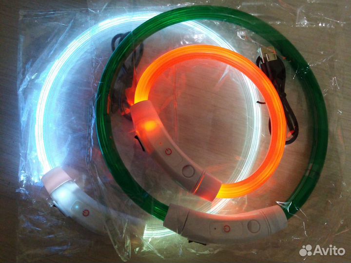 Ошейник светящийся