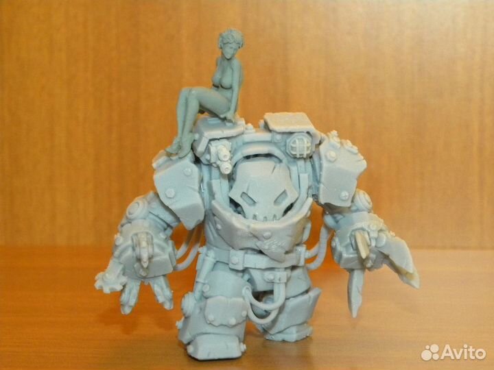 Фигурки роботов и людей