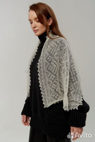 Оренбургский пуховый платок. Ореншаль