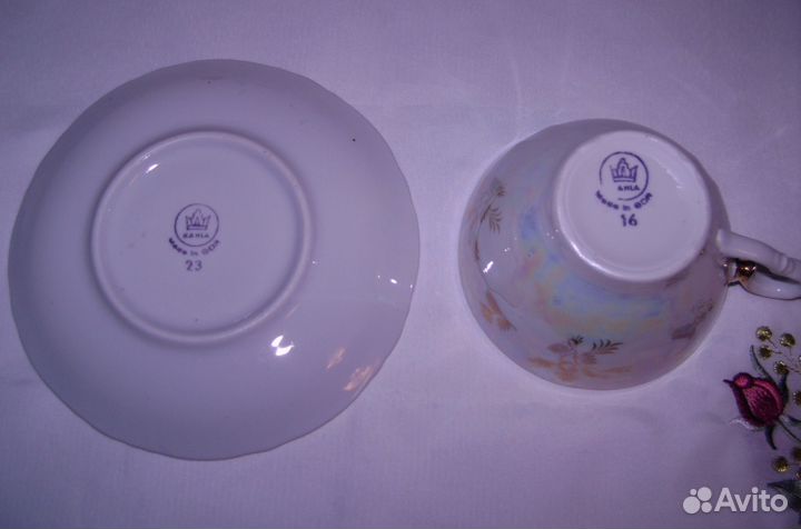 Чайная пара от сервиза Мадонна