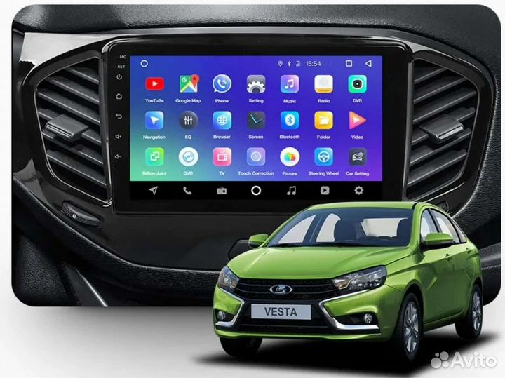Штатная магнитола LADA vesta