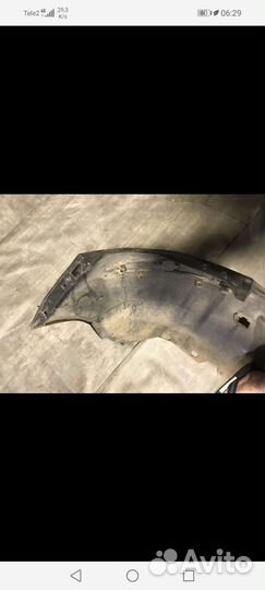 Бампер задний peugeot 308