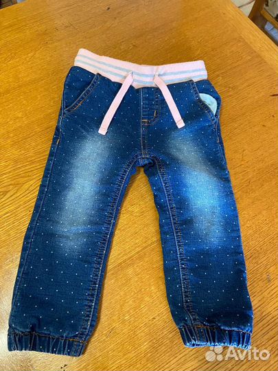 Джинсы утепленные