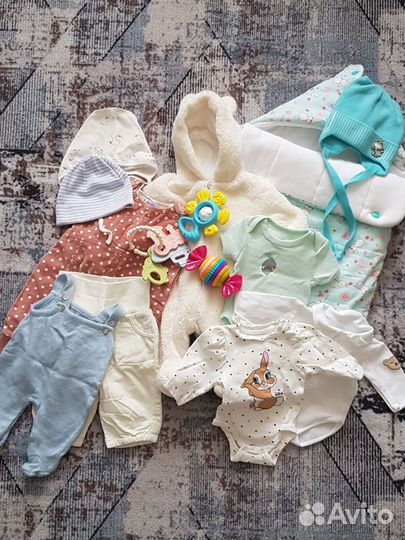 Пакет вещей для девочки 50-56