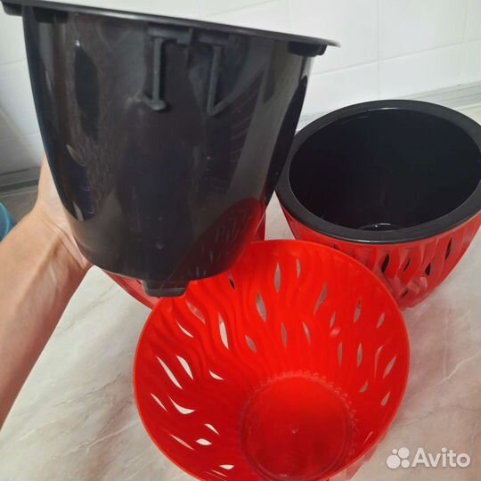 Новые горшки для цветов