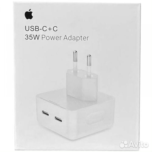 Адаптер питания USB-C мощностью 35 Вт (Original)