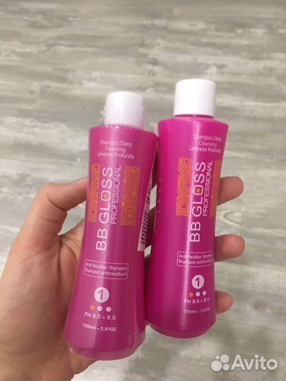 Шампунь bb gloss shampoo deep clersing