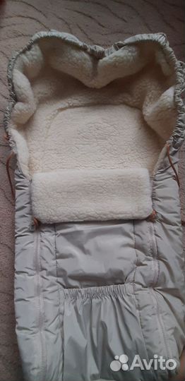 Зимний конверт в коляску