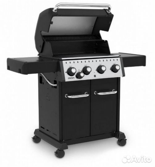 Газовый гриль crown Broil King с вертелом