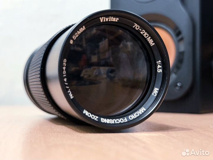 Объектив Vivitar 70-210mm f 1:4,5 mc