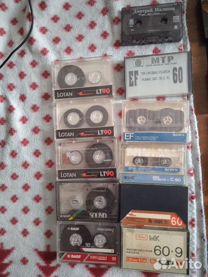Аудиокассеты запечатанные