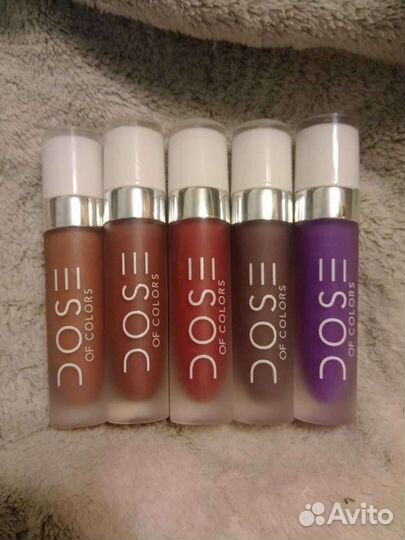 Матовые жидкие помады оригинал