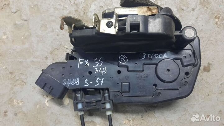 Замок задней правой двери infiniti FX37