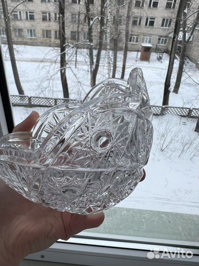 Хрустальная ваза «Тюльпан» СССР