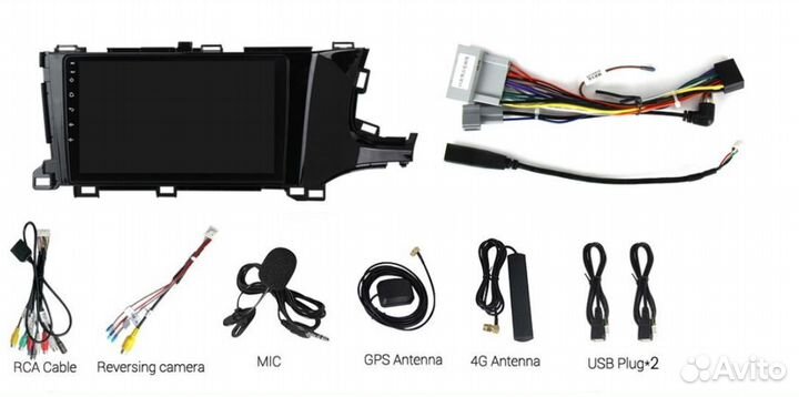 Магнитола планшет Honda Shuttle (15-19) Android 10