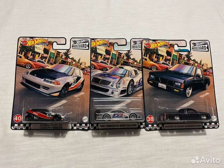 Hot Wheels boulevard premium set
