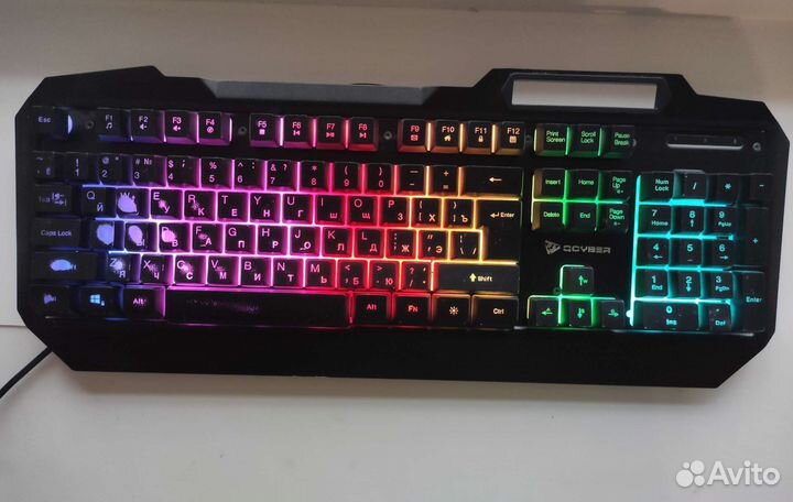 Игровая клавиатура iron skill qcyber