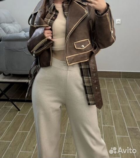 Кожаная куртка косуха