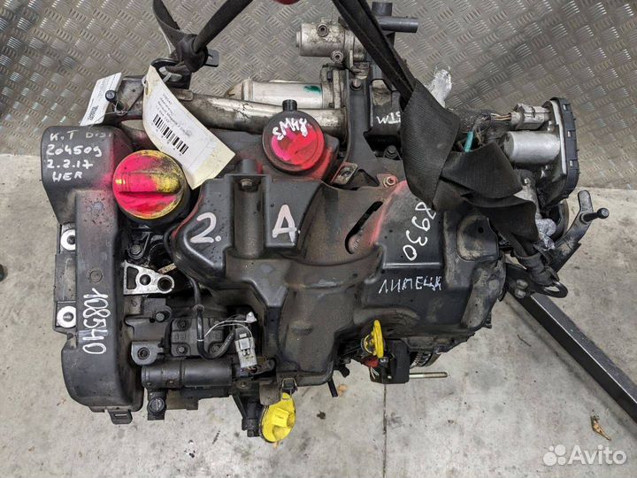 Двигатель K9K732 Renault Megane 2 рест