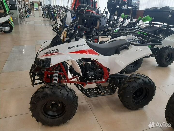 Квадроцикл motax Raptor 125 Lux (машинокомплект)
