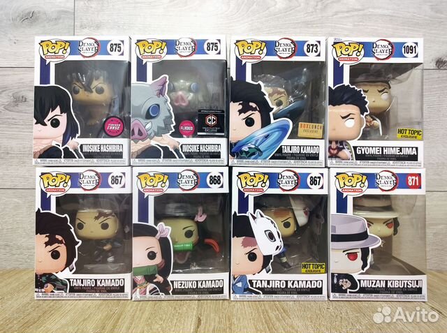 Funko Pop Клинок Рассекающий Демонов Demon Slayer купить в Москве ...