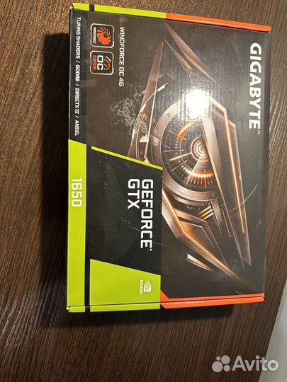 Видеокарта gtx 1650 4gb