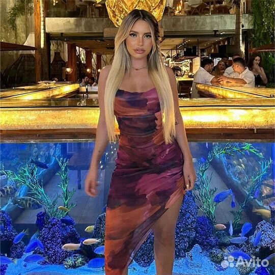 Платье сетка