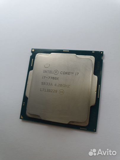 Процессор Intel core i7 7700k