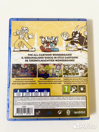 Видеоигра Cuphead для PlayStation 4 (Новая)
