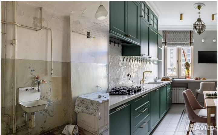 Ремонт квартир под ключ без посредников