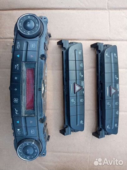 Mercedes W211 управление климат-контролем