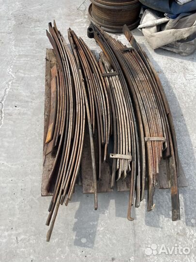 Задние рессоры на камаз