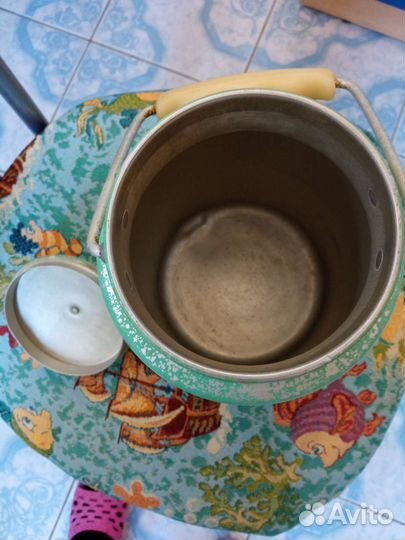 Бидоны алюминиевый и пластиковый,3 литра