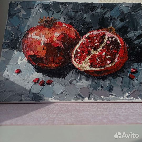 Картина маслом на холсте натюрморт ручная работа