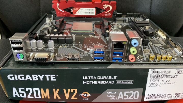 Amd ryzen 5 5500 комплект