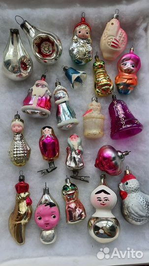 Елочные игрушки СССР