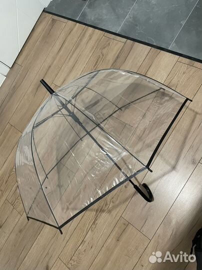 Зонт прозрачный