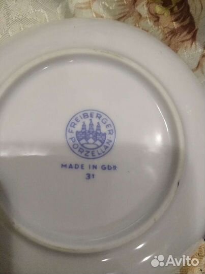 Чайная пара.Винтаж.гдр