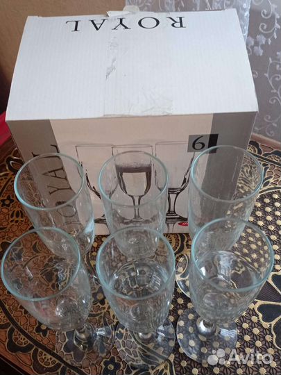 Набор бокалов для шампанского