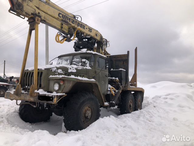 Урал 4320 с КМУ, 1990